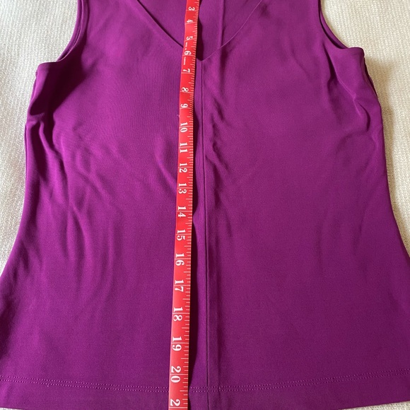 Vintage Casual Corner Collectibles Magenta Sleeveless Top - Picture 6 of 6